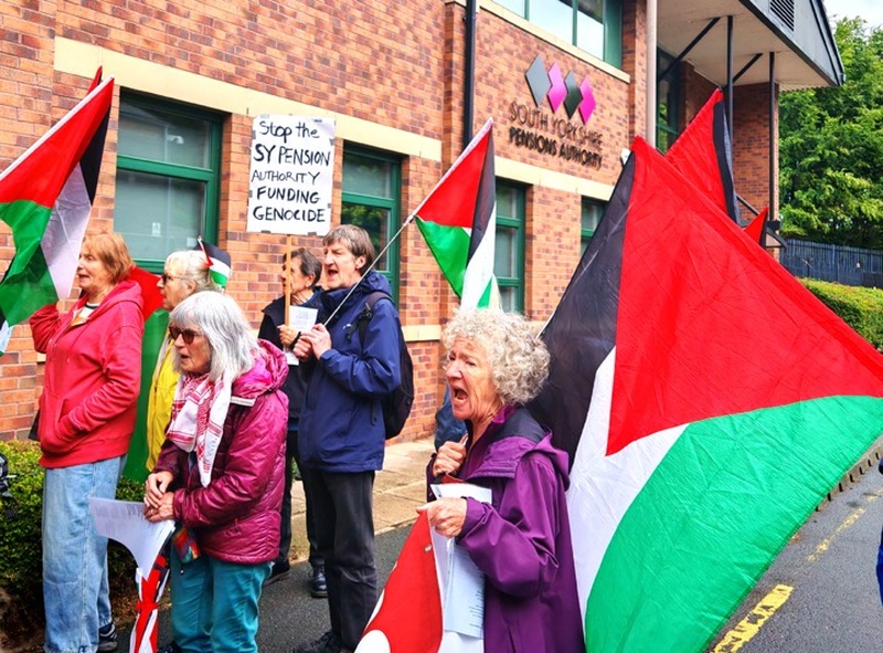 Other image for Campaigners voice anger at pensions investment in Israel